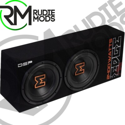 Amplifier Edge Dual Subwoofer EDGE Twin Active DBX Series 12 Inch