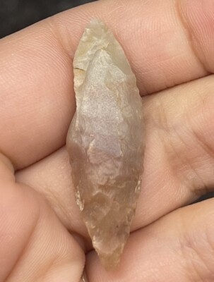 MLC s1803 Neolithic Gempoint Arrowhead Sahara Desert Africa Old Artifact