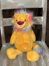 FAO Schwarz Dreamies Rainbow Lion Ultra-Plush 17" Stuffed Animal