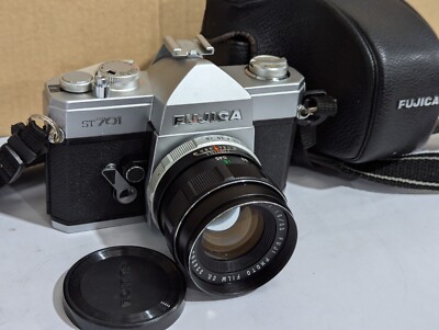 Old Vintage FUJICA ST701 SLR 35mm Film Camera With Lens UK