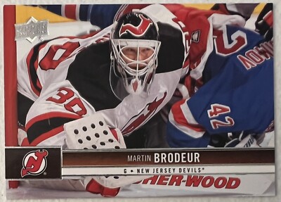 HOCKEY- 2012-13 Upper Deck Martin Brodeur New Jersey Devils