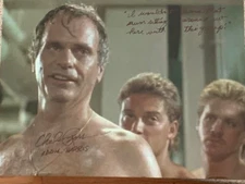 CHELCIE ROSS SIGNED "EDDIE HARRIS" MAJOR LEAGUE 8X10 "JOBU'S RUM!"