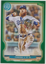 2020 Topps Gypsy Queen Green #92 Justin Turner Los Angeles Dodgers