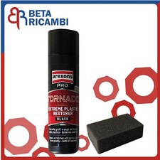 Kit Rinnova Plastiche Arexons Tornado Rigenera Paraurti Auto Scooter Nero