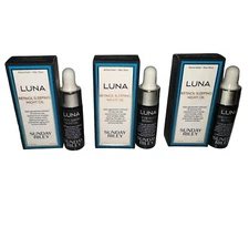 Sunday Riley Luna Sleeping Night Oil Retinol Blue Tansy .17 oz /5ml x 3