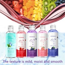 Edible Fruit Flavor Adult Lubricant Gel-Lube Edible-Oral Sex-Sexual-Massage Oil