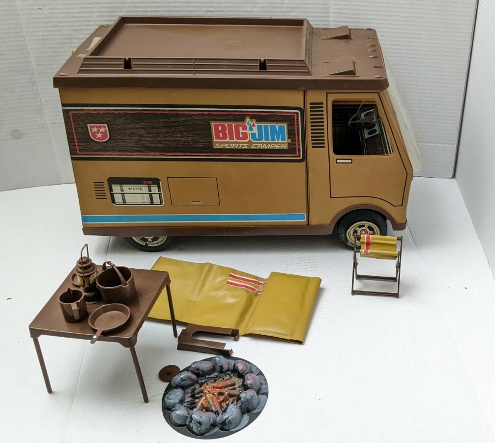 MATTEL BIG JIM Sports Camper Vintage 1971 AS SHOWN INCOMPLETE | eBay
