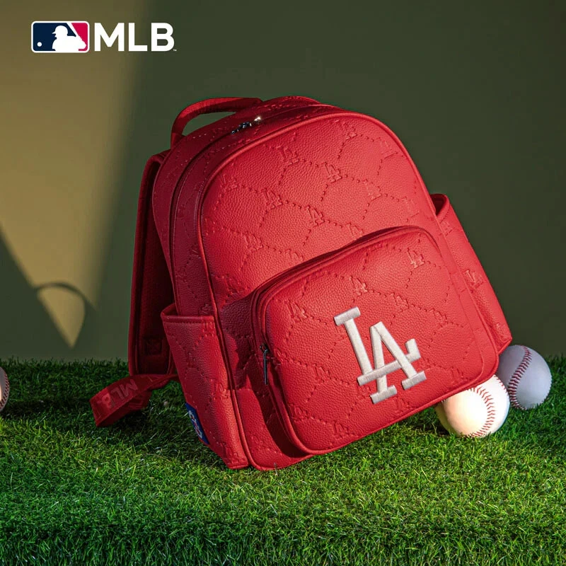 * Новый с Ярлыками * красный MLB Montana West Los Angeles Dodgers рюкзак - Изображение 2 из 4
