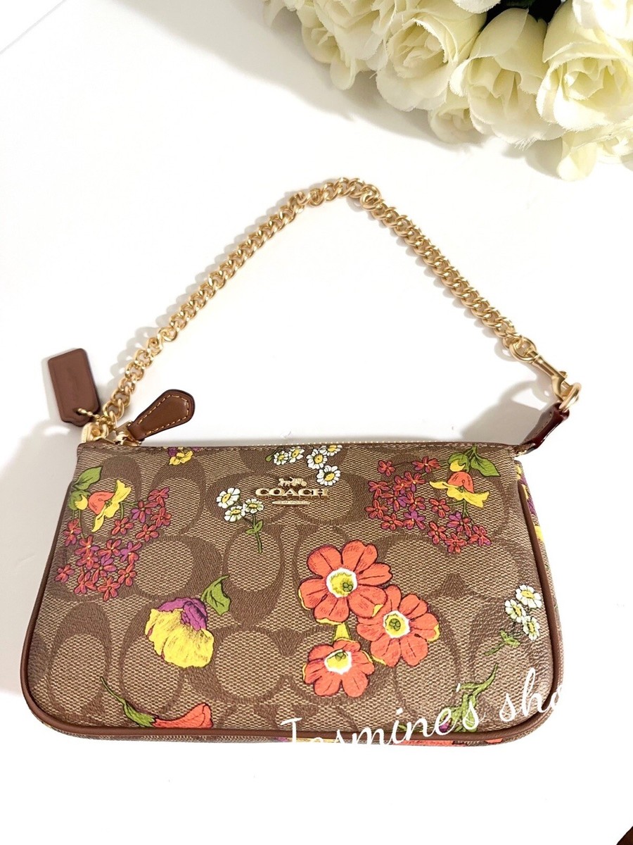 NWT coach Nolita 19 In Signature Canvas With Floral Print