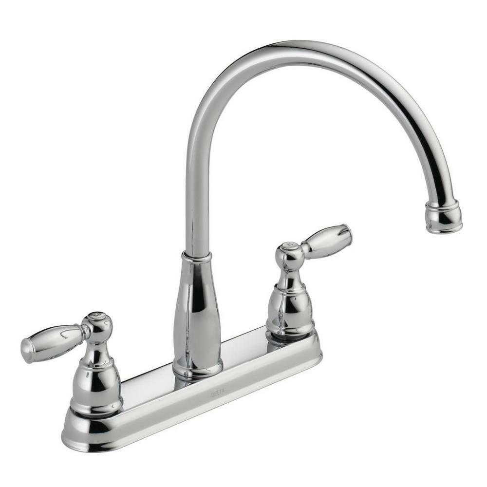 Delta Kitchen Faucet Chrome N480 Wf New For Sale Online Ebay