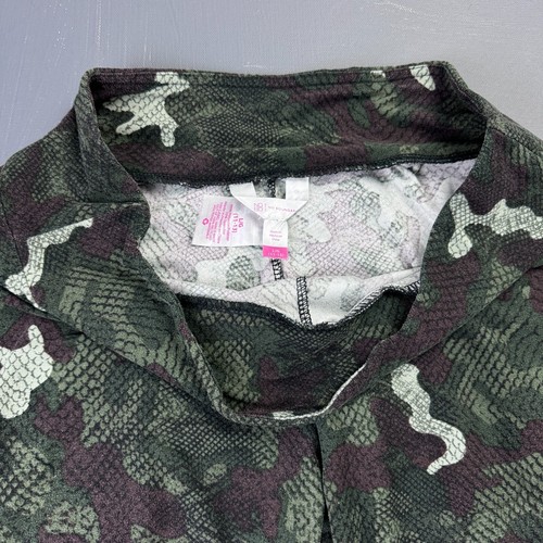 No Boundaries Leggings Girls Large 11-13 Camo Green Stretch Activewear Athletic - Picture 3 of 10