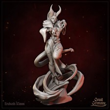 Erebeth Succubus Pinup Rogue Fighter Vampire Sorcerer Wizard Miniature D D DnD