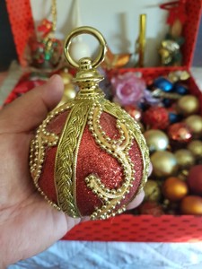 Addobbi Natalizi Vintage.Lotto Di N 170 Palline Vintage Vetro X Albero Natale Con Addobbi Vari Vedi Foto Ebay