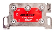 Antronix CMC4004U Splitter - Drop, 4-Way, Universal (Box of 25)