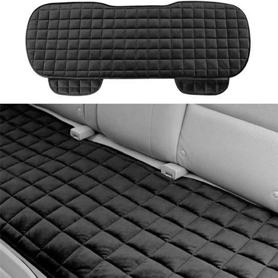 Sponge Car Rear Seat Cover Back Bench Cushion Mat Pad Protector Four Seasons  - Image 4 of 4