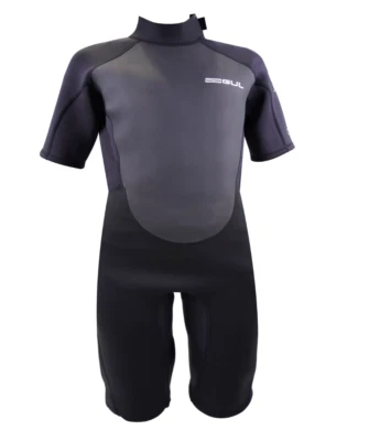 GUL Herren Neoprenanzug Shorty 3,2mm Schwarz Grau Größe M L Neu mit Etikett