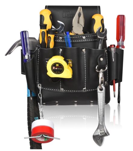 Trutuch Leather Electrician Tool Pouch | Electric Bag | Electric Pouch - Picture 2 of 7
