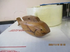 DICK DON TRUDELL ICE FISHING SPEARING DECOY CONTEMPORARY XMAS ORNAMENT 4