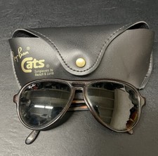 Vintage B L Ray Ban Bausch  Lomb Vagabond Cats Aviator Sunglasses