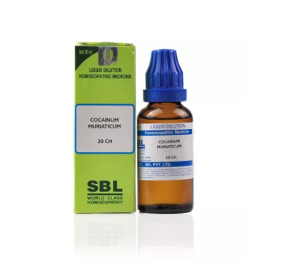 SBL Homeopathic Cocainum Muriaticum Dilution 30ml