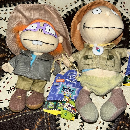 NEW Vtg Rugrats The Movie Tommy Chuckie Plush Safari Nickeloden Rare 1998 - Picture 5 of 7