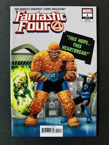 Fantastic Four #1 | 2018 | Cassaday Variant Cover | Dr Doom | Marvel Comics