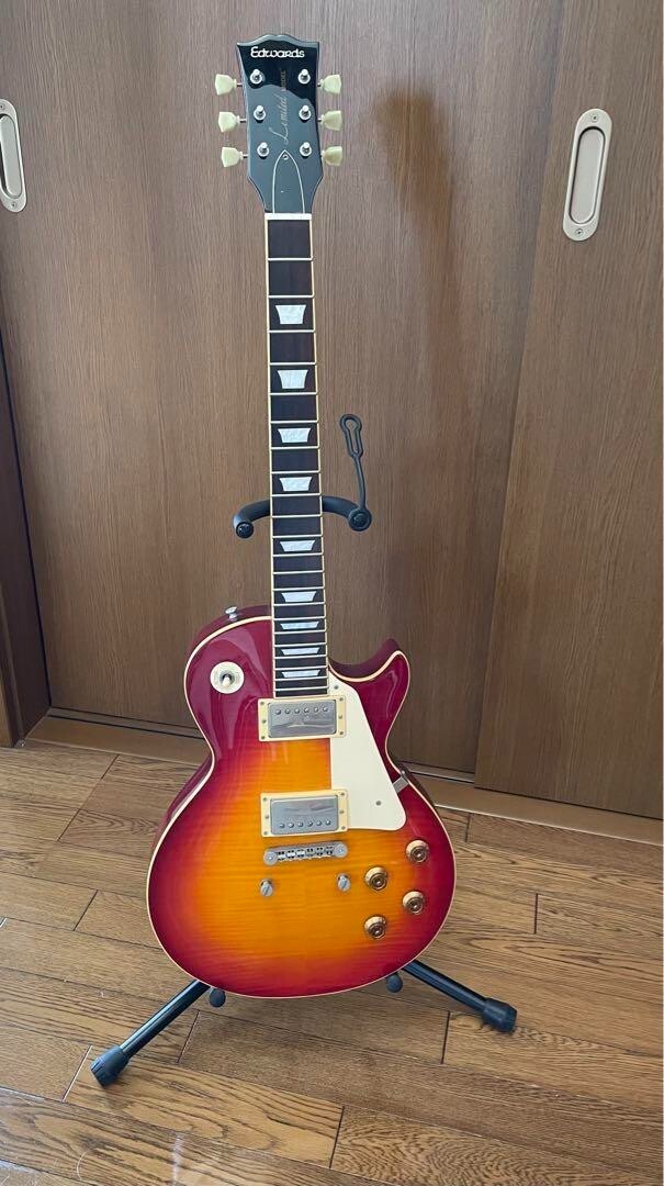 Edwards Limited Edition Les Paul Standard Sunburst Electric Guitar No Strings Japan Export