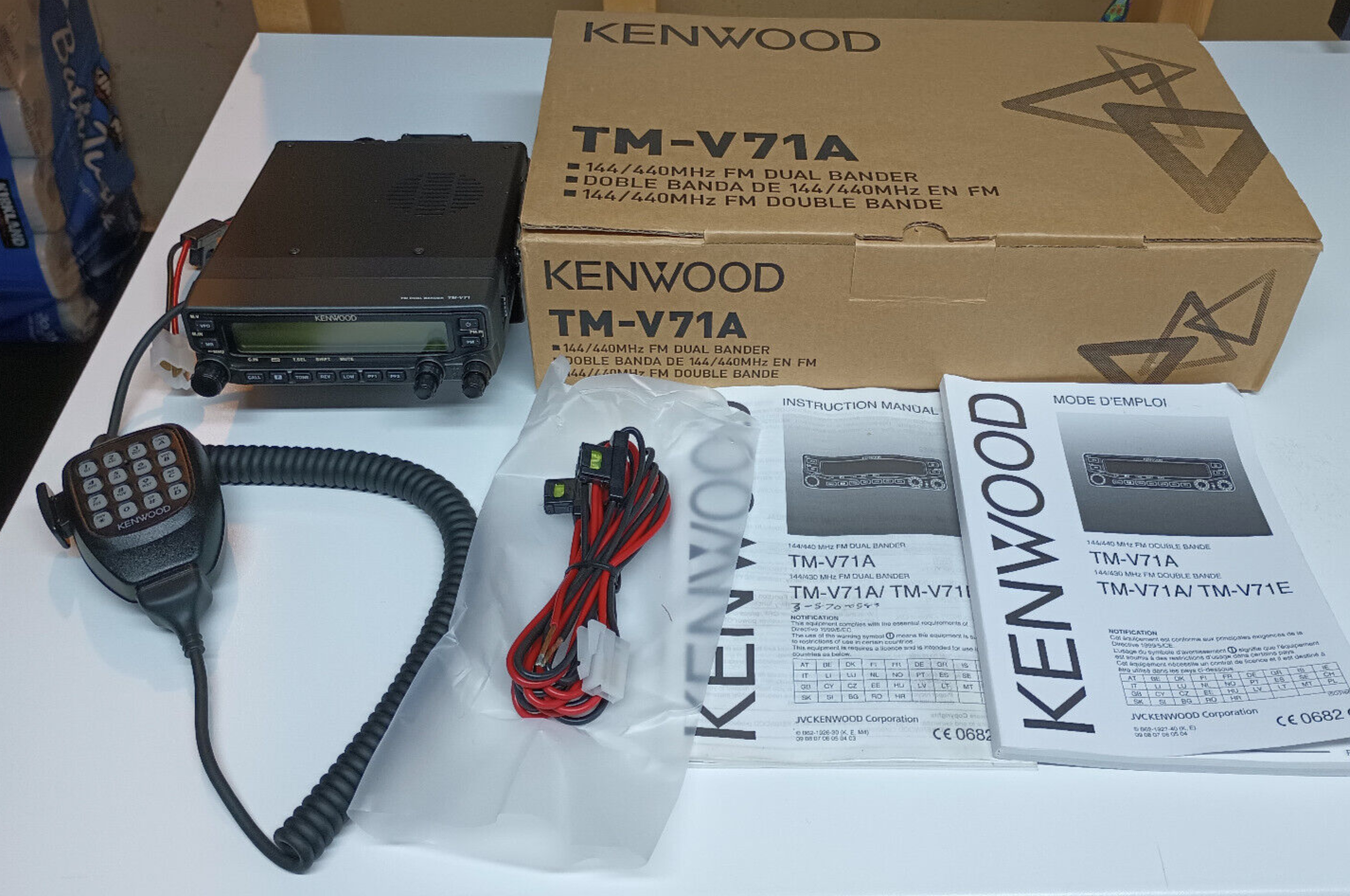 Kenwood TMV71A (V2) Dual Band Mobile Transceiver 144MHz/430MHz. eBay