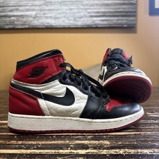Size 5.5Y/ 7 Women  s - 2017 Jordan 1 Retro OG High Bred Toe Pre-owned