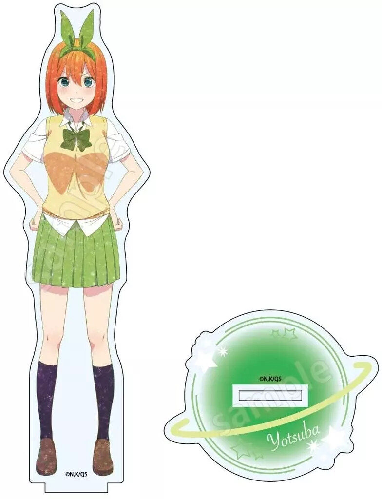 Acrylic Stand Panel Yotsuba Nakano Galaxy Series The Quintessential