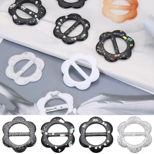 Gürtelschnalle Button Shirt T-Shirt Clips Ring mit Schalschnitzeln