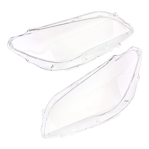 2X Scheinwerferglas Linse Abdeckung L + R für BMW 7 Series F01 F02 2009-2015 - Picture 4 of 15