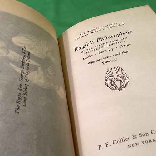 Harvard Classics, ENGLISH PHILOSOPHERS 17th & 18th CENT, #37, Collier & Son 1938 - Picture 4 of 9