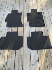 Subaru Forester 2014-18 All Weather Mats Black Rubber OEM w/ 1 Replaced PLS READ