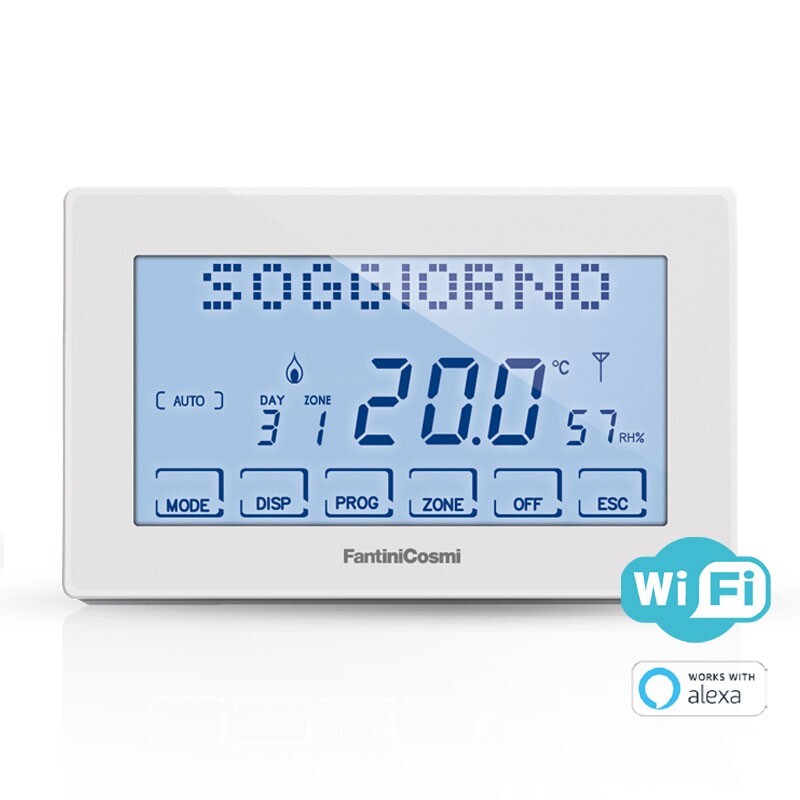 Fantini Cosmi Cronotermostato Intellicomfort CH180RFWIFI