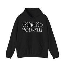 Espresso Yourself Unisex Heavy Blend  Hooded Sweatshirt, Coffee Gift, Coffee Lov