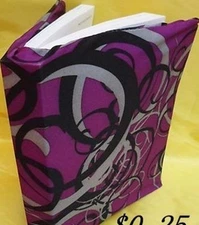 10 PACK NEW  Book Cover Stretchable Fabric Sox School College Student  WHOLESALE