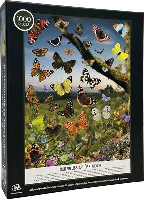 Schmetterlinge von Dartmoor Puzzle 1000 Teile 50x70cm