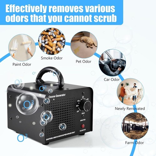 36000mg/h Ozone Generator Machine Air Purifier Ionizer Ozonator Timer for Home - Picture 8 of 21