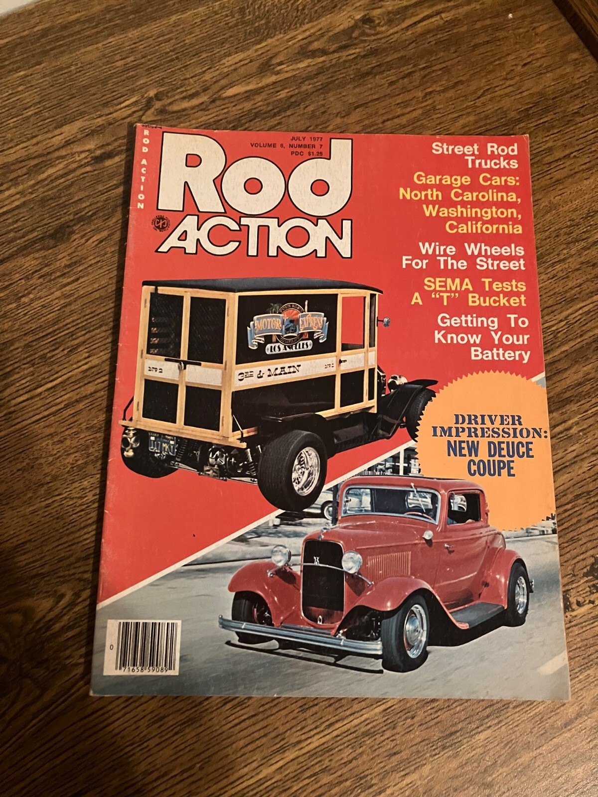 Back Issue of Rod Action Magazine - July 1977