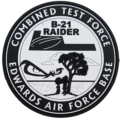 B-21 Raider Stealth Bomber Combined Test Force PVC 4