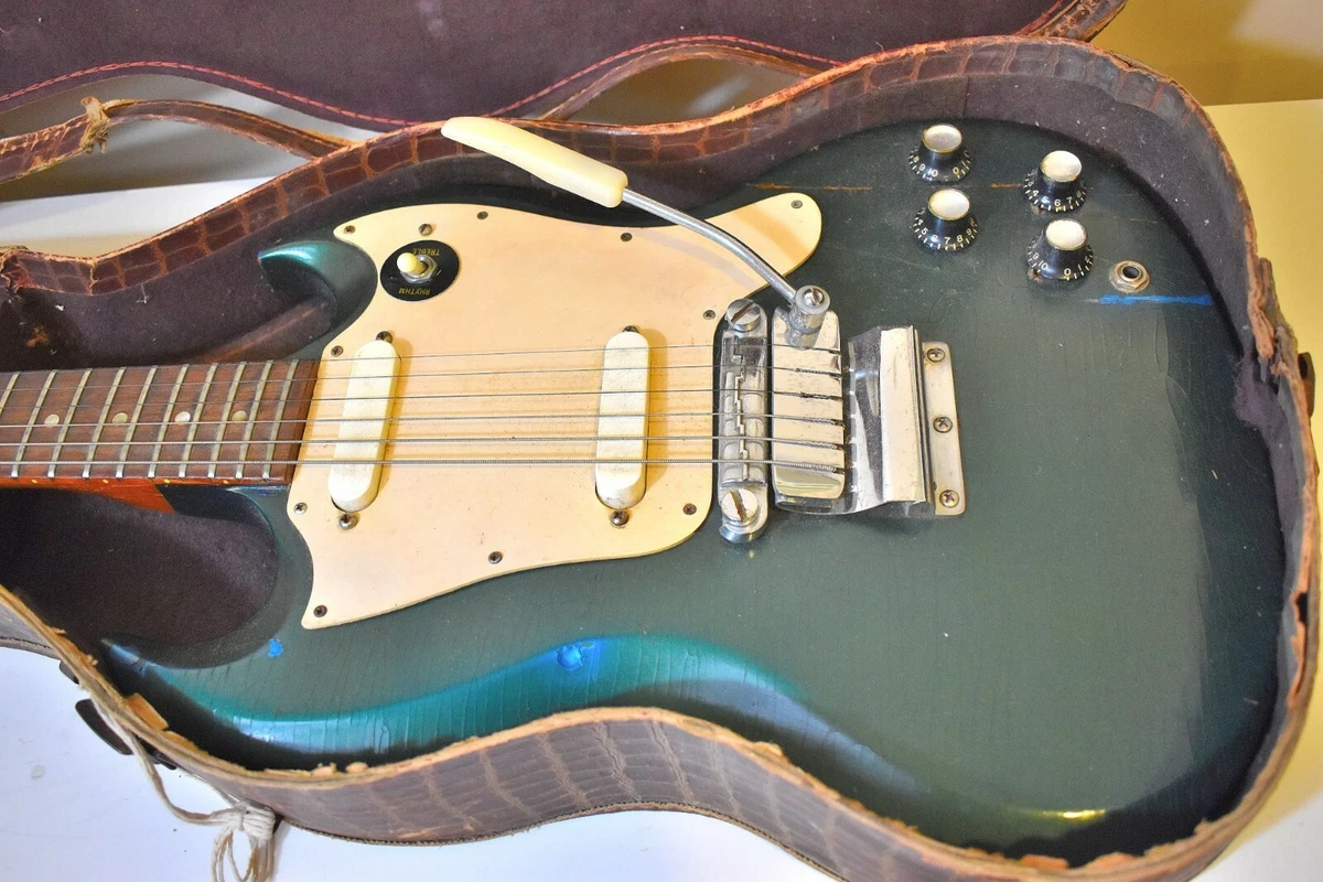 Vintage 1966 Gibson Melody Maker SG Pelham Blue OSSC eBay