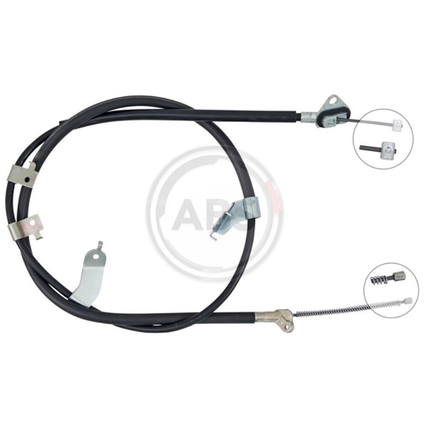 A.B.S. Handbremsseil Bremsseil Rechts Passend FüR Toyota RAV 4 III _A3_-image