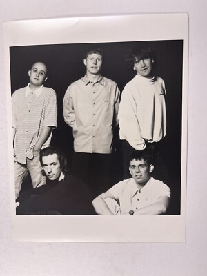 Inspiral Carpets Foto Clint Boon Original Schwarz Weiß Promo Ca. 1990er