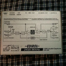 Edirol Ua-25 Usb Audio Capture