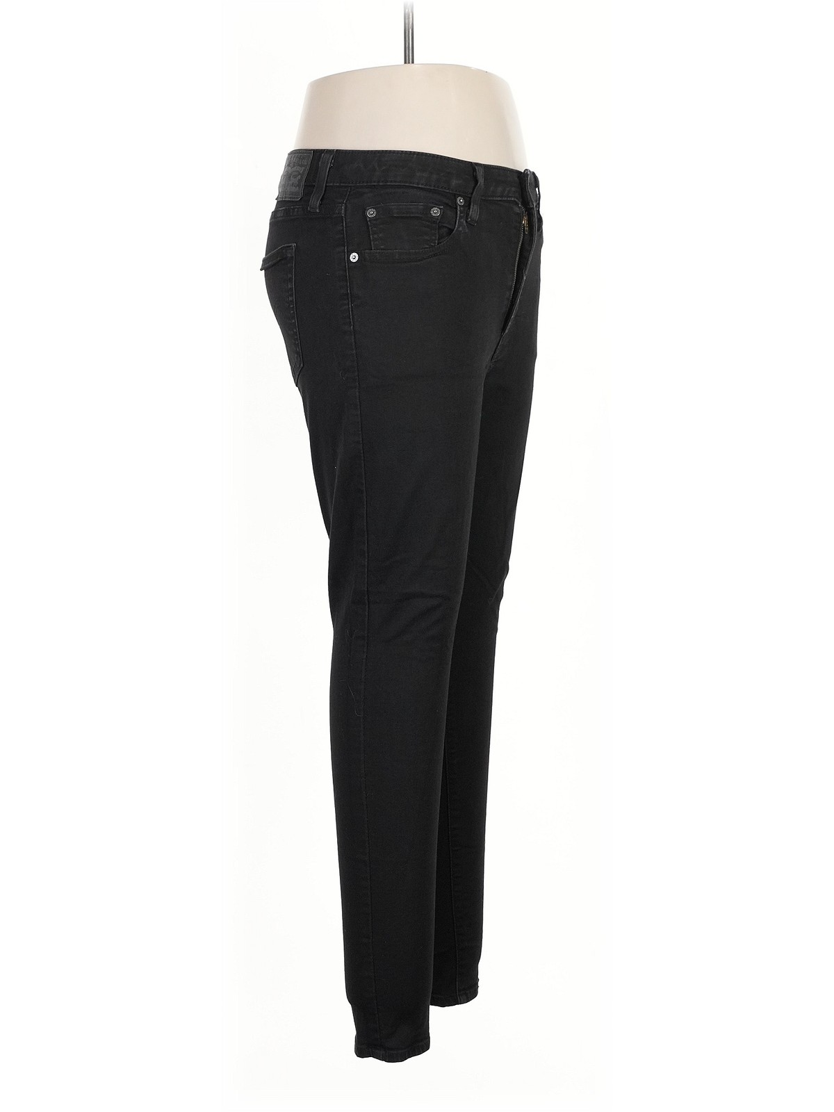 Levi's Women Black Jeans 32W thumbnail 3
