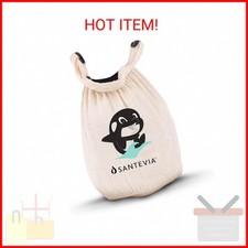 Organic Cotton Bath Faucet Filter by Santevia | Sensitive Skin Bathtub Water Pur