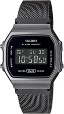 CASIO A168WEMB 1B Wristwatch Men s Black