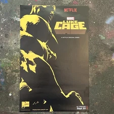 SDCC 2016 Exclusive Luke Cage Promo Poster Production Concept Art Poster Netflix