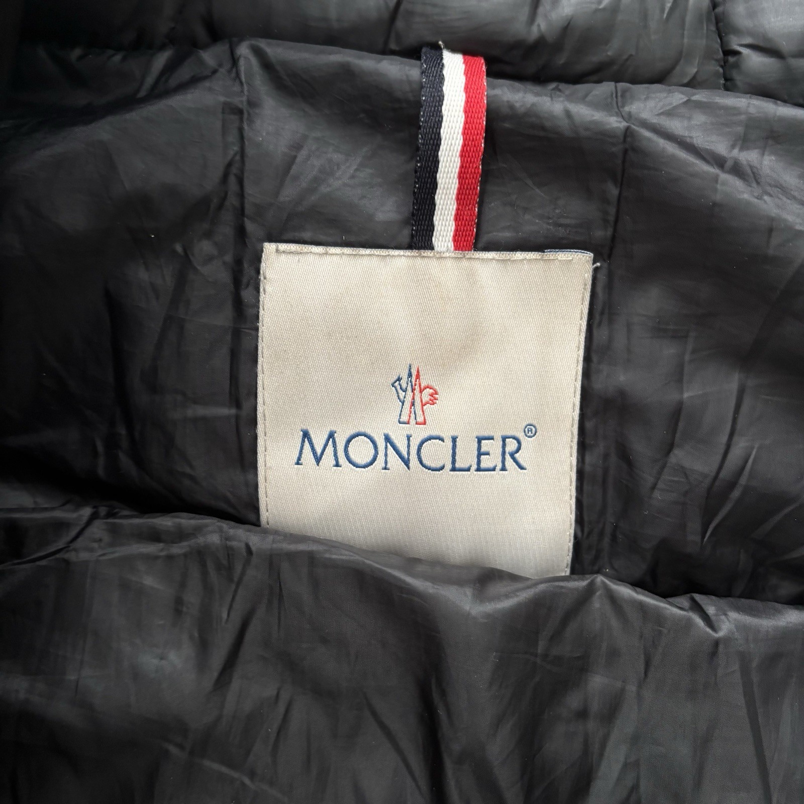 Mens Moncler Montclar Goose Down Jacket Black / Moncler Size 3 UK Medium image 4